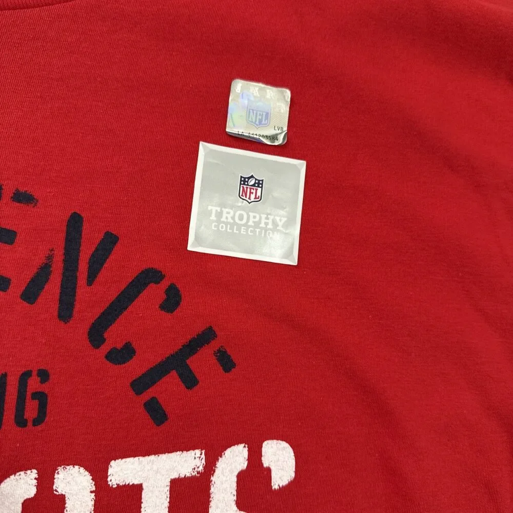 New England Patriots Shirt 2016 AFC Champions NFL Pro Line Fanatics Red Men's XL